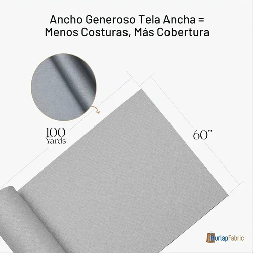 Vista 3 de Tela térmica plateada resistente al calor de 60" por yarda - Material aislante para fundas de tabla de planchar, protectores térmicos y proyectos