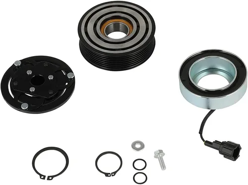 Vista 53 de CCIYU Embrague del compresor de aire acondicionado 2016-2018 para Fiat 500X 2.4L 2015-2021 para Jeep Renegade 2.4L AC Compresor para automóvil