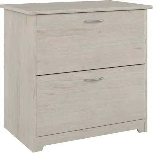 Vista 13 de Bush Furniture - Archivador lateral Cabot Collection de 2 cajones con herrajes cromados, elegante archivador para oficina en casa, cartas, archivos