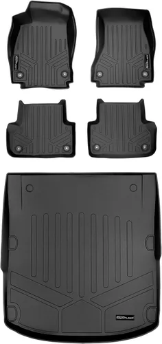 Vista 43 de MAXLINER Juego de alfombrillas de piso y forros de primera fila para Audi A4 / S4 Sedan / A4 Allroad 2017-2025