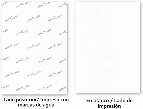 Vista 9 de Koala - Papel adhesivo transparente 95% para impresora de inyección