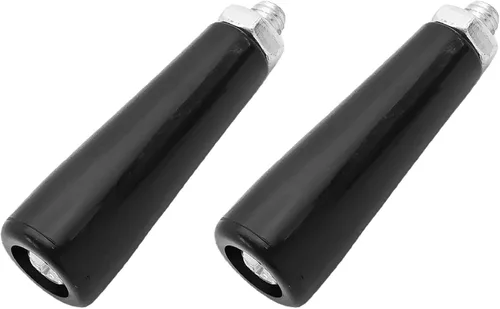 Vista 7 de Mango de manivela de torno de mango giratorio, agarre de mano roscado M10 con tuerca para gato de remolque, maquinaria de carpintería y aplicaciones