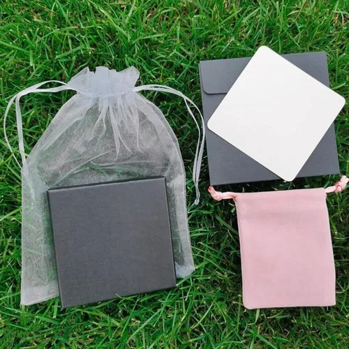 Vista 6 de Collar para nietas, regalos de abuelas o abuelos, para mi nieta, joyería para una graduación o cumpleaños, con una tarjeta y una caja de regalo