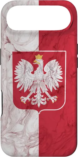 Vista 27 de Poland Flag and Elegant Background - Polish Pride Case for iPhone 17