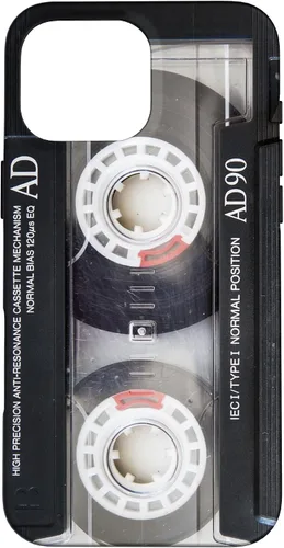 Vista 19 de iPhone 16 Vintage Music Audio Cassette Cinta Retro 90s 80s 70s 60s Caso