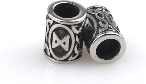 Vista 4 de Triquetra - Collar con colgante de gato con cadena de quilla de acero, con nudo de Trinidad celta y zodíaco para mujeres y hombres, acero