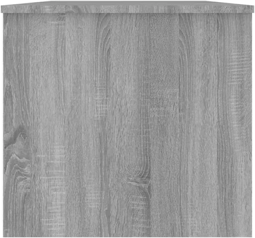 Vista 7 de Mesa auxiliar, mesa de comedor elevable, mesa de centro abierta adecuada para sala de estar, oficina, balcón, sala de estar familiar, Sonoma gris