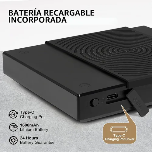 Vista 5 de Báscula de café TIMEMORE Black Mirror Basic 2 con temporizador, báscula de cocina de alta precisión de 2kg/0.1g, báscula de café expreso con función