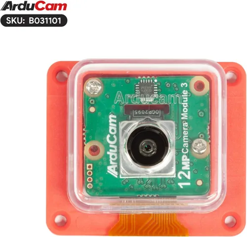 Vista 3 de Arducam Para Raspberry Pi Cámara Módulo 3 Amplio, 120 ° (D) IMX708 Autofocus Pi Cámara V3 con funda, viene con 5.9 in 15-22 Pin y 22-22 Pin Cable FFC