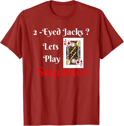 Vista 22 de I Have 2-Eyed Jacks Lets Play A Card Board Game T-Shirt Fun T-Shirt