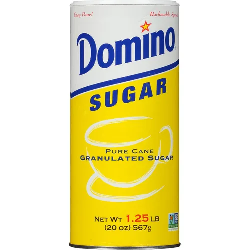Vista 4 de Domino® Azúcar granulada, recipiente de 20 onzas, contenedor de azúcar (paquete de 3)