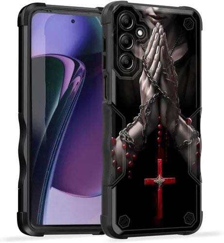 Vista 893 de Funda para Galaxy A14 5G, [Doble Capa][Protección contra Caídas de Grado Militar de 10 Pies] [Antideslizante] Funda Resistente a Prueba de Golpes