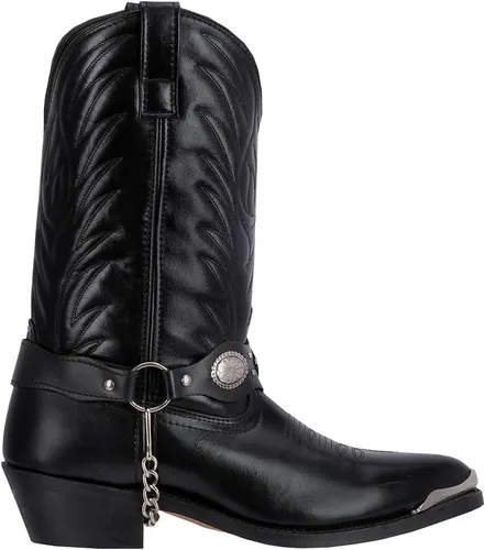 Vista 4 de Laredo Tallahassee - Botas de vestir con punta puntiaguda, color negro