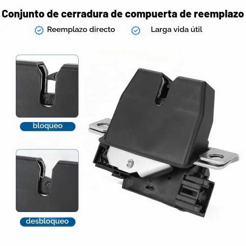Vista 5 de FA1Z-7443150-C Actuador de bloqueo de puerta trasera compatible con Ford
