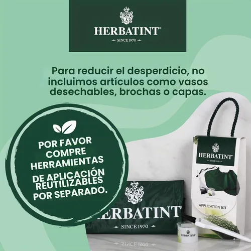 Vista 6 de Herbatint - Coloración para el cabello color 5M castaño caoba claro, 4 onzas líquidas