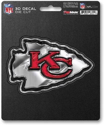 Vista 9 de FANMATS Calcomanía 3D de NFL Auto NFL
