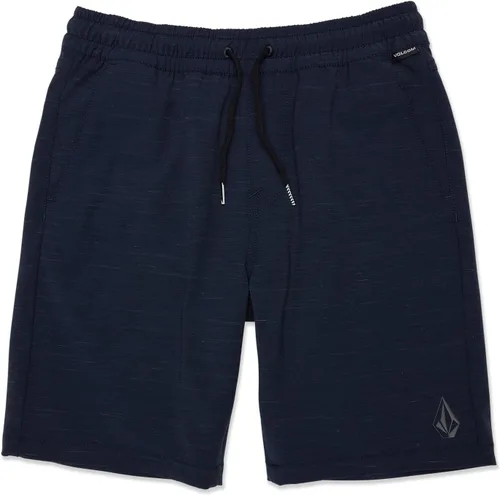 Vista 7 de Volcom Pantalones cortos híbridos de secado rápido con cintura elástica para niños (tallas grandes y niños pequeños)
