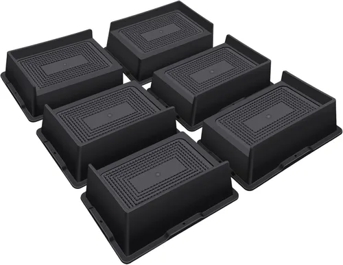 Vista 16 de ANNKUT Elevadores de cama de 2 pulgadas, resistentes, elevadores de sofá de gran tamaño, elevadores de muebles extra anchos para sofá, mesa