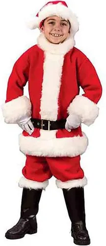 Vista 2 de Rubie's Costume Co - Disfraz de Papá Noel para niño, S, Multicolor