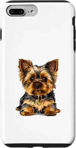 Vista 12 de Adorable Yorkshire Yorkie Terrier Puppy Yorky Funda para iPhone 16