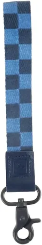 Vista 21 de Correa de muñeca de Thread Wallets para hombres y mujeres, llavero de pulsera para insignia, billetera y correa de muñeca para teléfono Negro
