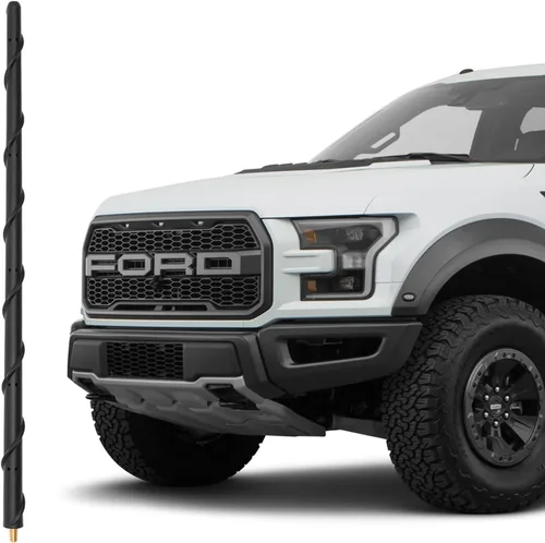 Vista 8 de KSaAuto Antena corta de 7 pulgadas compatible con Ford F-150 2009-2026, Ford F250 F350 2017-2026, accesorios de repuesto para camionetas F150 F-250