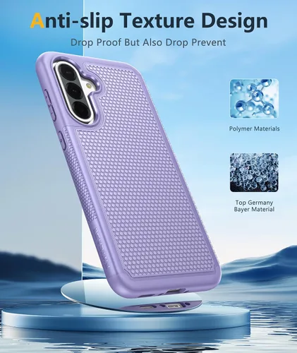 Vista 642 de FNTCASE Funda para iPhone 17 Pro: Fundas delgadas translúcidas de color azul claro compatibles con MagSafe, protección completa de la cámara