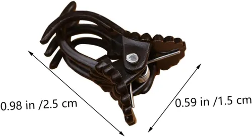 Vista 6 de 150 clips de orquídea de jardín, prácticos clips de soporte para plantas para asegurar tallos y enredaderas, protegen las orquídeas de daños por