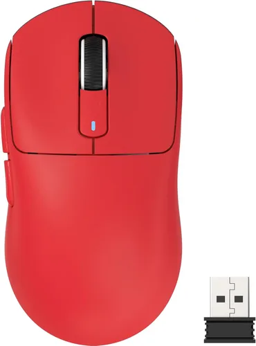 Vista 11 de ATTACK SHARK X3 - Mouse inalámbrico ligero para juegos con tres modos de 2.4G/USB-C con cable/Bluetooth, hasta 26K DPI, sensor óptico PAW3395