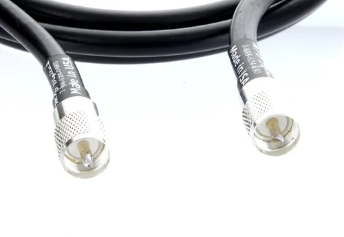 Vista 3 de MPD Digital I LMR400UF Times - Cable coaxial de microondas I UHF PL259 macho a UHF PL259 conector macho I de baja pérdida I CB radio, WiFi de punto