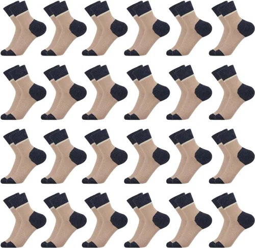 Vista 25 de Calcetines tobilleros de corte bajo para hombre, calcetines deportivos para correr