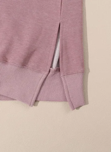 Vista 48 de SHEWIN Sudadera casual de manga larga con cuello redondo para mujer, ligera, holgada