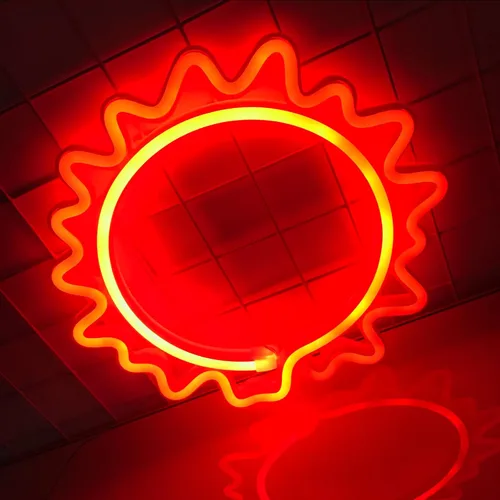 Vista 142 de Letrero de neón de amor para dormitorio, USB o batería, luz de neón para pared, luz de neón LED como letreros de pared de neón para niñas, letrero