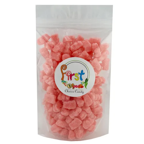 Vista 3 de FirstChoiceCandy Fun Sour Gummy Bears (2 libras (paquete de 1), fresa rosa ácida)