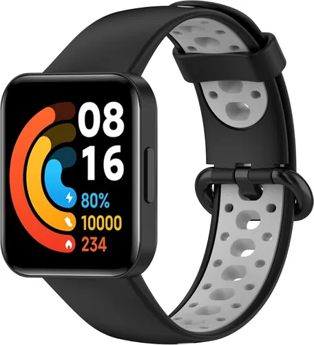 Vista 13 de Senter Correa de repuesto deportiva de silicona suave para reloj inteligente Redmi Watch 2 Lite 10 pzas