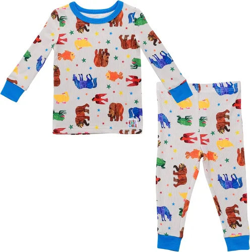 Vista 2 de Baby Starters The World of Eric Carle - Pijama de 2 piezas para niños (Colecciones de libros de cuentos)