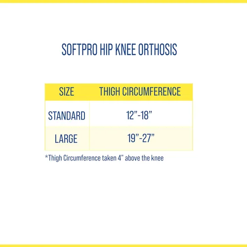Vista 3 de Brace Direct SoftPro HKO Órtesis de Abducción de Cadera L1652 - Terapia ortopédica eficaz para contracturas de cadera - OCSI Hip support brace