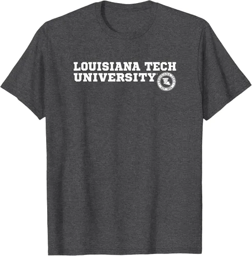Vista 12 de Camiseta Louisiana Tech Bulldogs Block Text
