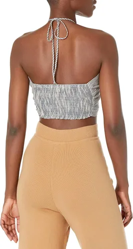 Vista 2 de Bralette de teñido de hilo para mujer