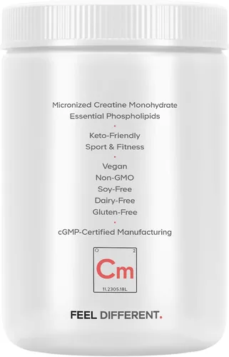 Vista 8 de Codeage Suplemento de monohidrato de creatina liposomal, creatina pura de 2500 mg – suministro de 3 meses, micronizada, músculos de creatinina