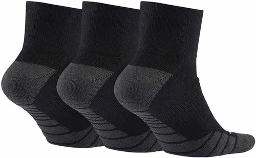 Vista 2 de Nike Calcetines de entrenamiento Dry Cushion Quarter Pack de 3 pares