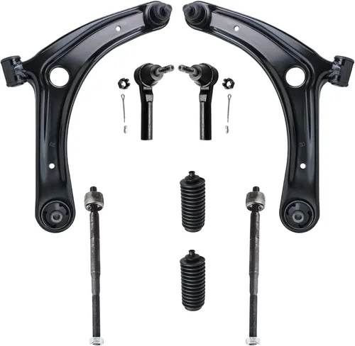 Vista 226 de Detroit Axle - Kit de brazos de control de extremo de 8 piezas para Toyota 2001-2003 Highlander 2002-2003 Camry Lexus ES300, 2 conjuntos de brazos