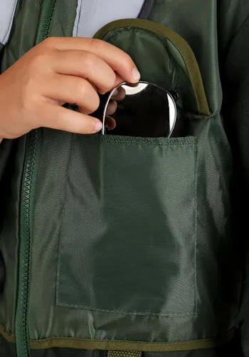 Vista 7 de Disfraz de piloto de combate para niños