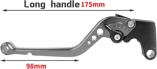 Vista 3 de Palancas Manillar Manetas de embrague de freno de motocicleta Accesorios Manijas Palancas para Yamaha FZ 25 FZ25 FZ-25 2017-2020