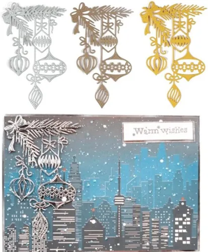 Vista 30 de Troqueles de corte de metal, plantilla de grabado en relieve, plantilla para álbumes de recortes, molde para hacer tarjetas, álbum de fotos