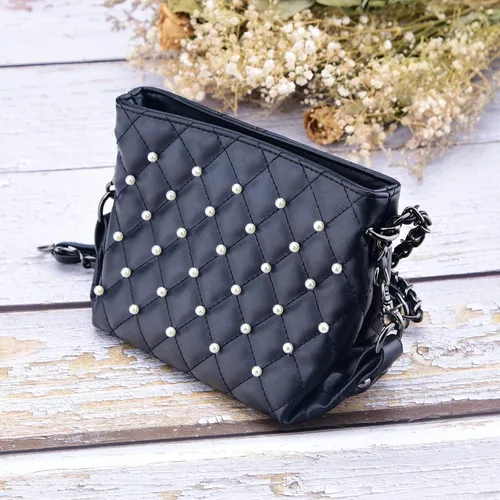 Vista 6 de Hapeper Paquete de 1000 cuentas de perlas de plástico de 0.236 pulgadas, perlas artificiales redondas con agujero para manualidades, joyería Beige