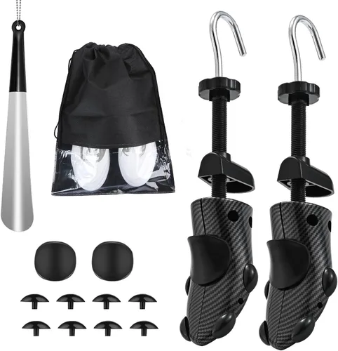 Vista 4 de JJDPARTS Shoe Stretcher, Pair 4-Way Shoe Expander Widener Shoe Tree Extender for Women Men