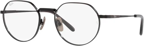 Vista 2 de Ray-Ban RX8265v Jack - Marcos redondos de titanio para gafas graduadas