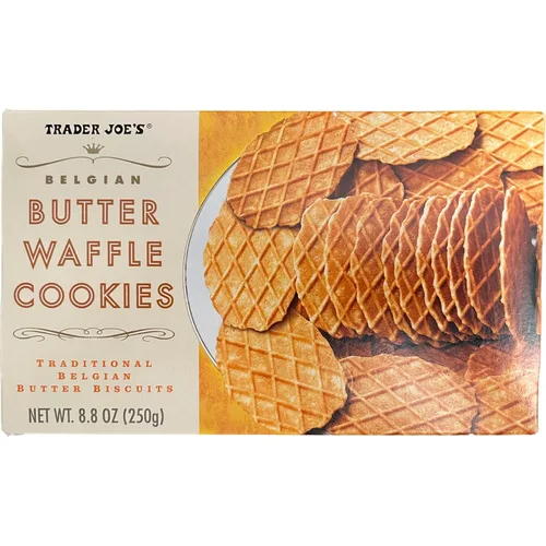 Vista 3 de Trader Joe's Galletas de mantequilla belga tradicionales galletas de mantequilla belga, 8.8 onzas (paquete de 2)