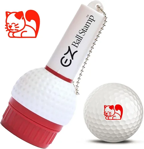 Vista 3 de EZBallStamp - Marcador para pelotas de golf (bomba negra)